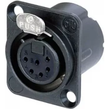Neutrik NC6FD-LX-B-CON Konnektivitätszubehör Schwarz