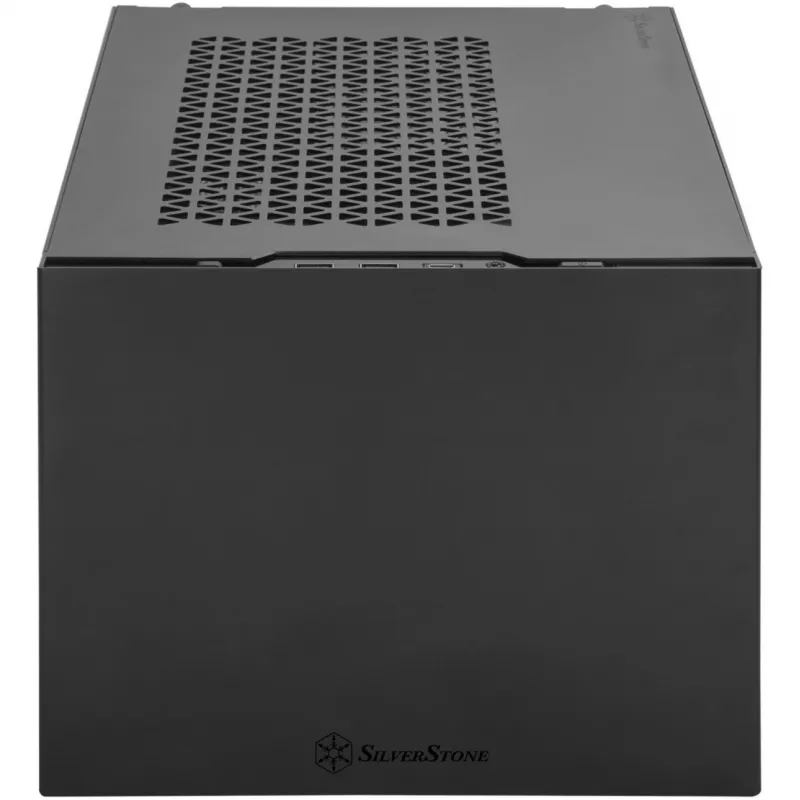 SilverStone SUGO SG15B - Cube - Mini-DTX - kein Netzteil (ATX / PS/2)
