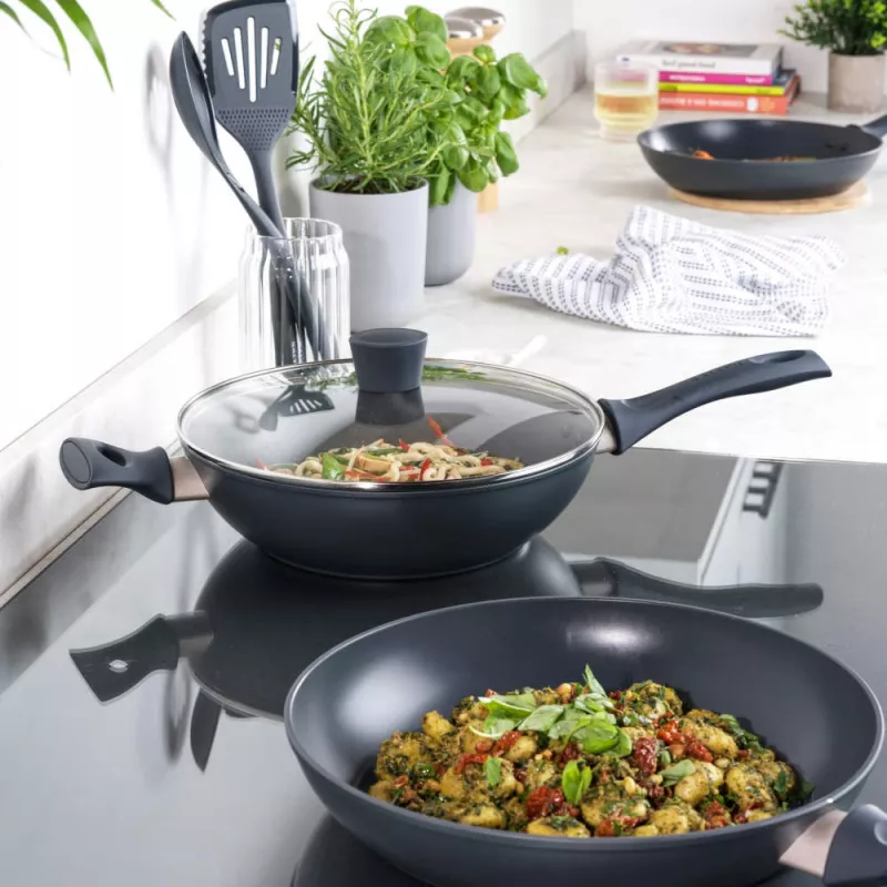 Wok Salter BW12267EU7 28 cm antihaftbeschichtet, induktionsgeeignet