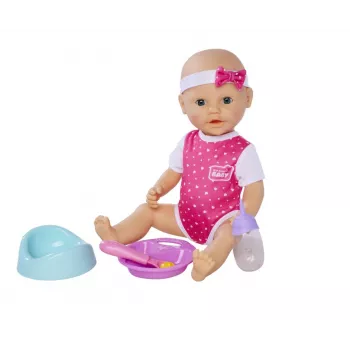 Puppe SIMBA New Born Baby Hungry Baby 38 cm – realistische Babypuppe, 38 cm