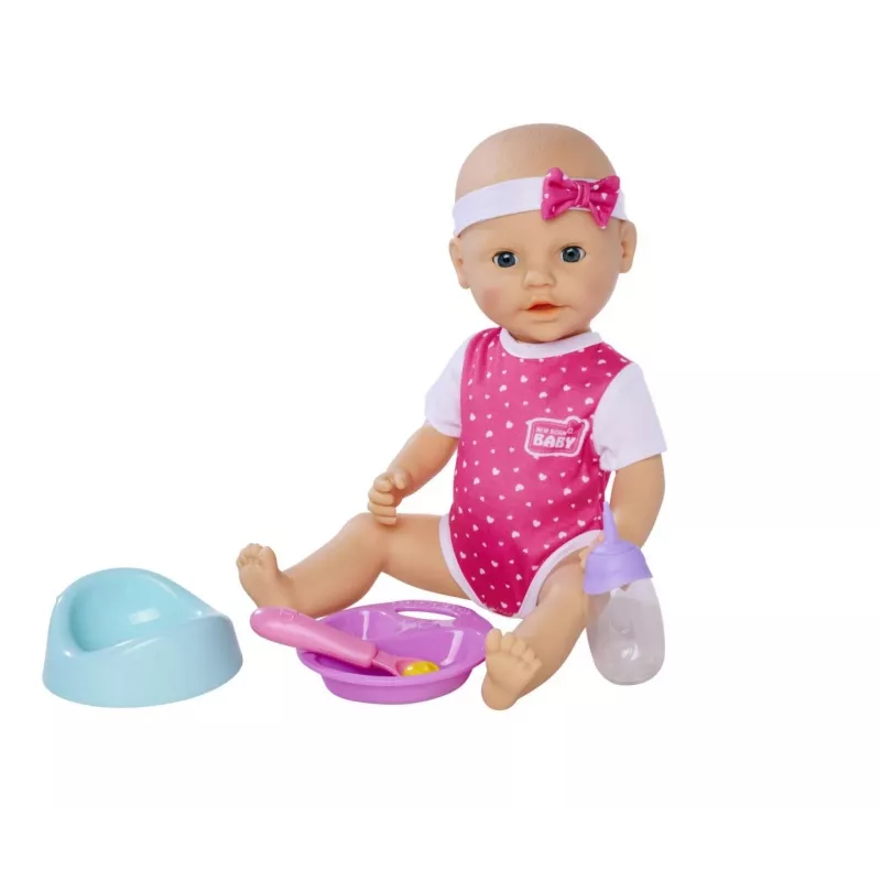 Puppe SIMBA New Born Baby Hungry Baby 38 cm – realistische Babypuppe, 38 cm