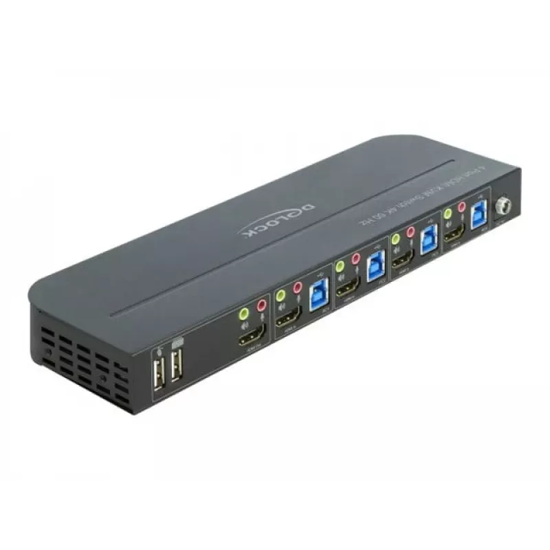 KVM-Switch DeLOCK 11483 Schwarz