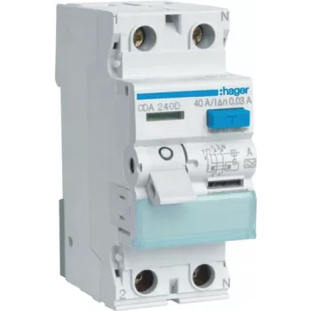 Hager CDA240D Grau