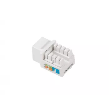 Keystone-Modul Lanberg KSU5-1090 abgewinkelt weiß RJ-45