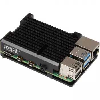 Raspberry Pi RB-ALUCASEP4+07 Schwarz