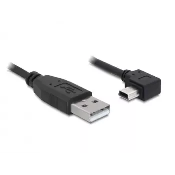 USB-Kabel DeLOCK 82680 0,5 m USB A Mini-USB B Schwarz