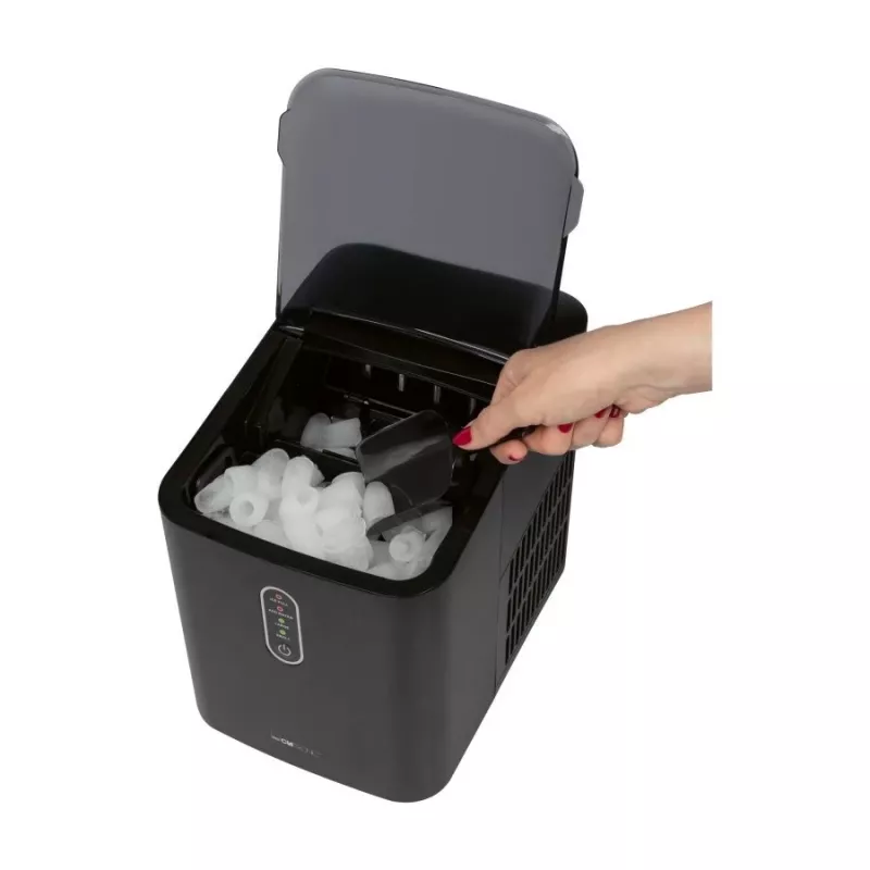 Clatronic EWB 3798 Eiswürfelbereiter, 1,1 l, Schwarz