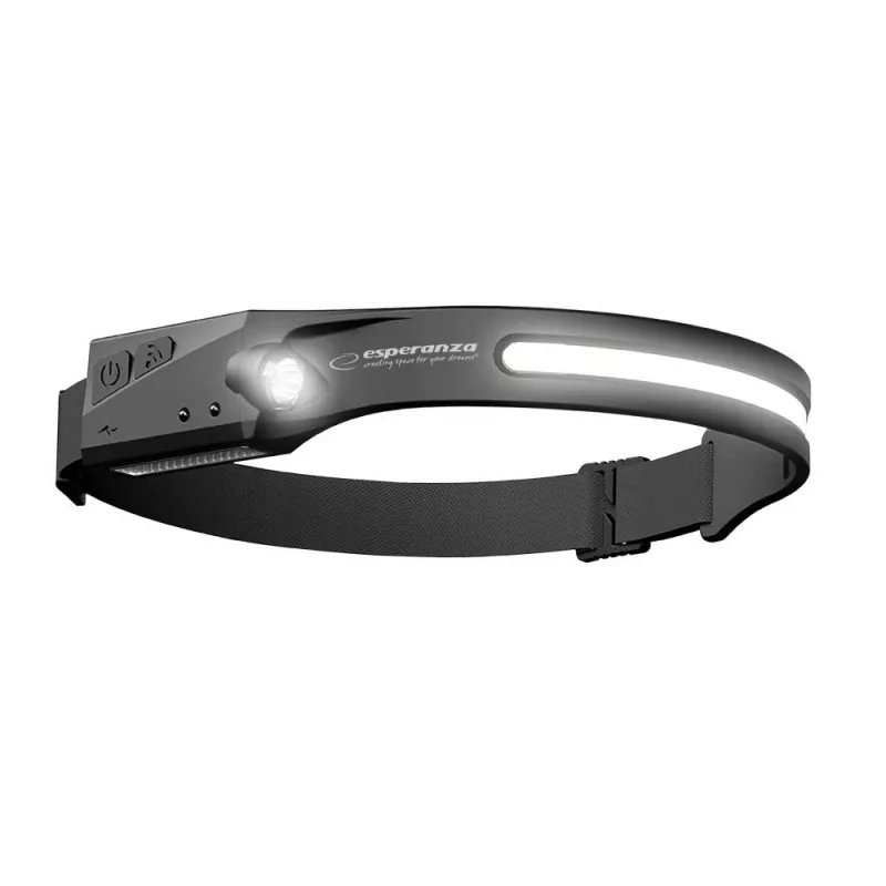 Esperanza EOT067 Taschenlampe Schwarz, Stirnlampe LED