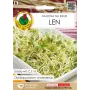 Sprossensamen Apte Flachs (Lein) 10 g — essbare Leinsamen zum Keimen mit nussigem Geschmack
