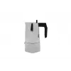 Alessi MT18/3 Espressomaschine Ossidiana, Edelstahl, Alu, 3,5 x 18,5 x 40,5 cm