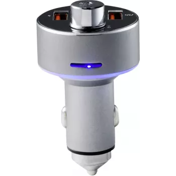 Renkforce RF-CAR-100 FM-Transmitter Zigarettenanzünder-Adapter Grau (RF-CAR-100)