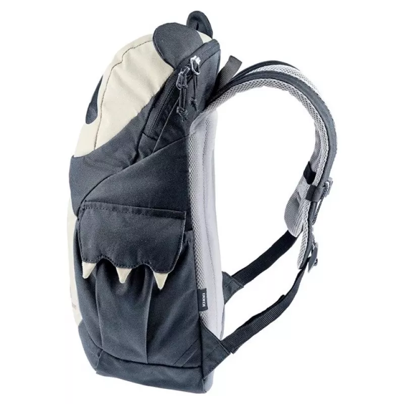 Kompakter Tagesrucksack DEUTER Kikki — Polyester 8 L, 350×200×170 mm, 310 g, Schwarz/Weiß