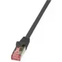 Netzwerkkabel LogiLink Cat.6 S/FTP RJ-45 5m Schwarz
