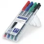 Permanentmarker Feine Spitze Staedtler Lumocolor 318 WP4