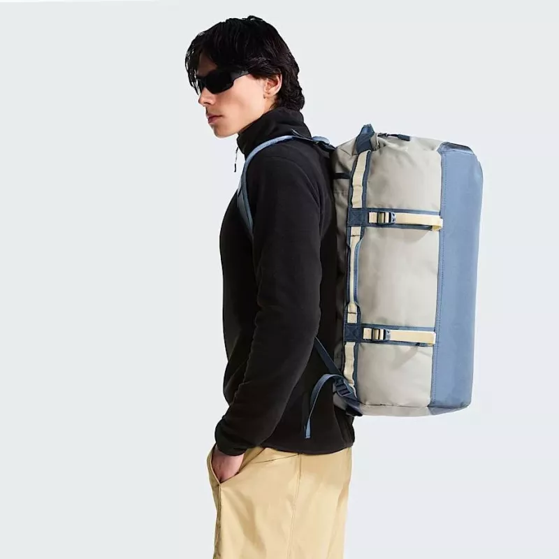 Reisetasche The North Face Base Camp Duffel S - stone slab/granite Grau