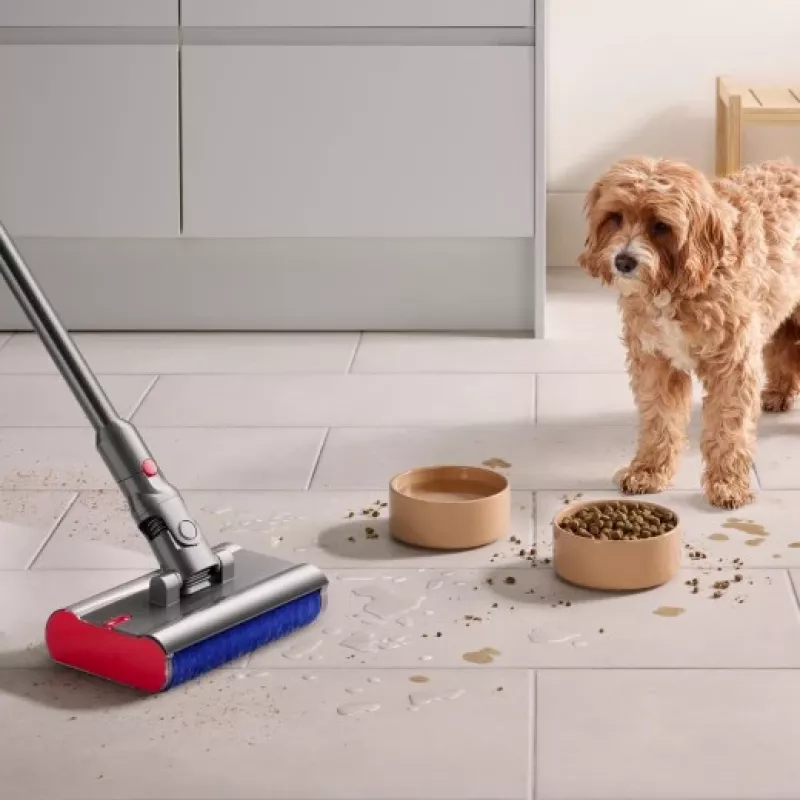 Dyson V12 Submarine 3-in-1 Akku-Staubsauger Trocken & Nass HEPA beutellos 0,35 L Nickel, Gelb