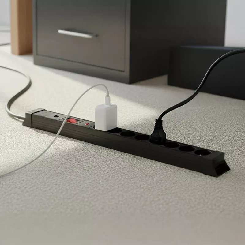Überspannungsschutzleiste Hawk HWPS801BK 1,5 m Netzkabel, Modell HWPS801BK