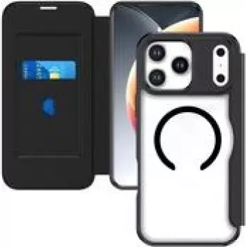 4Smarts Urban Pro Flipcase iPhone 17 Pro Max Qi2 ready schwarz (541777)