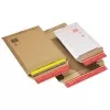 ColomPac Versandumschlag, braune Wellpappe, A4+, Innenmaß 235 x 340 x -35 mm – 20er-Pack (CP 010.04)