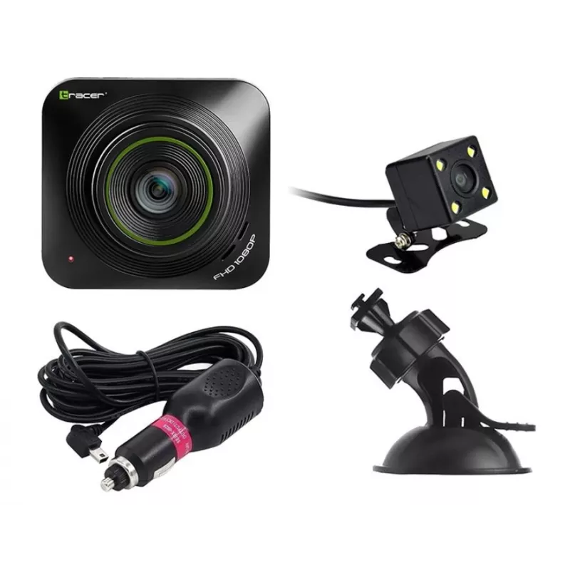 Auto-Kamera Tracer 2.2D FHD TUCANA (G-Sensor, Parkmodus, Bewegungserkennung, Rückfahrkamera)
