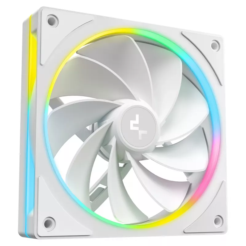 Desktop-PC-Gehäuse DeepCool CL6600 WH — weiß, unterstützt ATX/PS2/SFX/SFX-L-Netzteile, 140 mm vorne, 120/140 mm oben/hinten, 2,5-Zoll- und 3,5-Zoll-Laufwerke