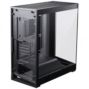 PHANTEKS NV-Serie NV5 MK2 ATX-Gehäuse, gehärtetes Glas, DRGB - Satin Schwarz + Glacier One 360M25 Gen2 DRGB AiO-Flüssigkeitskühlung - 360 mm