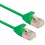 ROLINE U/FTP DataCenter Patchkabel Cat.6A (Klasse EA), LSOH, schlank, Grün, 0,3 m (21.15.3331)