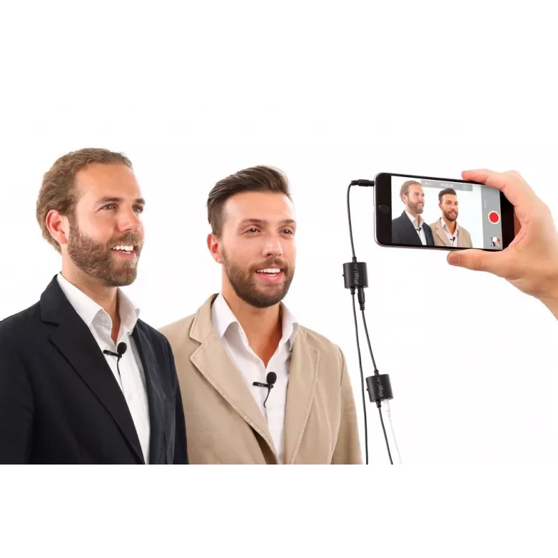 IK Multimedia iRig Mic Lav 2er-Pack – Mikrofon-Kit