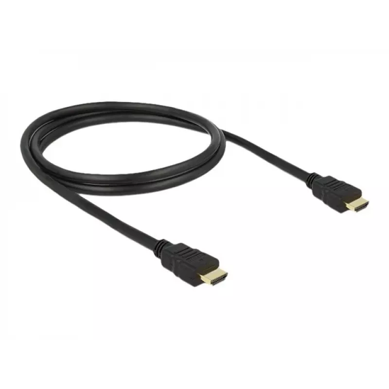HDMI-Kabel DeLOCK 84752 1m Typ A Stecker auf Stecker Schwarz