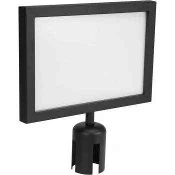 Barrierepanel EUROLITE 317 x 215 mm schwarz — Modell 80703011