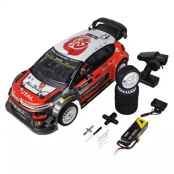 Amewi RC Rallye Citroen CR3 WRC HyperGo 4WD 1:7 RTR schwarz/Rot (21126)