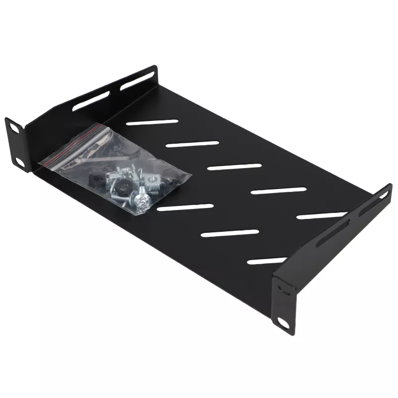 Extralink Regalboden 1U für Wandschränke 10 Schwarz