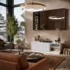 TV-Schrank cama meble LIVERTI 150x42x48 cm, weiß, Spanplattenplatte