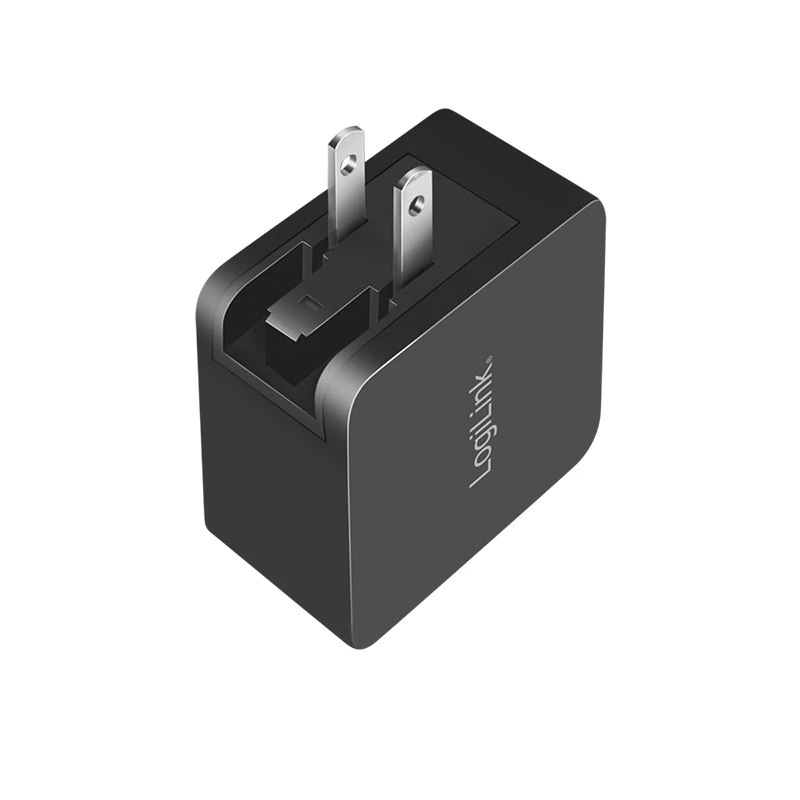 Moblies Ladegerät LogiLink PA0302 Universal Schwarz AC-Schnellladung