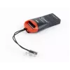 Kartenleser Gembird FD2-MSD-3 USB 2.0 Schwarz Rot
