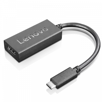 Lenovo 4X90R61022 Videokabel-Adapter 0,24 m USB Type-C HDMI Typ A (Standard) Schwarz