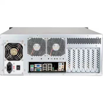 Desktop-ATX-Gehäuse Chenbro RM42300F1 mit USB 3.0-Frontpanel, schwarz/silber