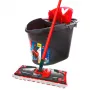 VILEDA Ultramat 2in1 Komplett-Box – nachfüllbares Flachwischsystem, Universalkopf