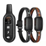 Hundetrainingshalsband Rojeco RojecoPD521 1000m mit 2 Halsbändern (schwarz)