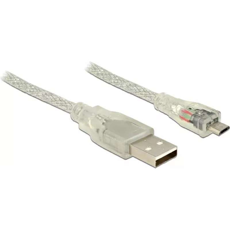 USB-Kabel DeLOCK 5m USB2.0-A / USB2.0 Micro-B