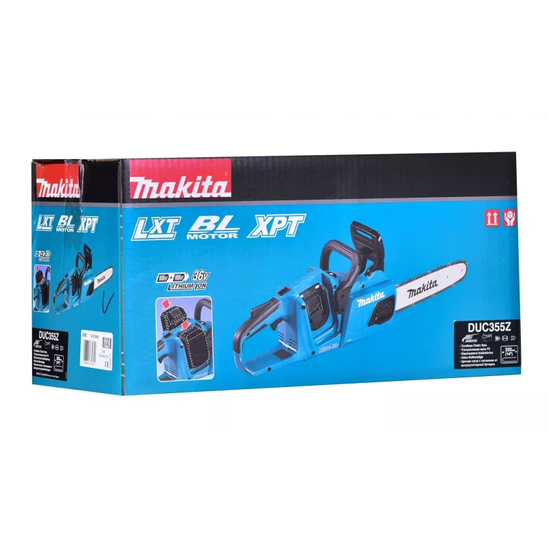 Makita DUC355Z Kettensäge Schwarz, Blau