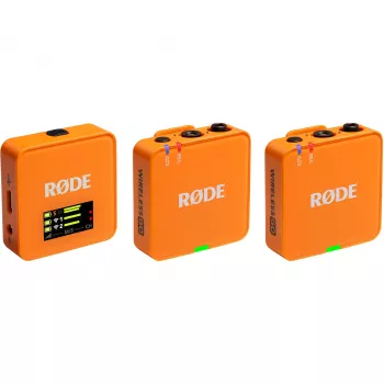 RØDE Wireless GO III Orange - drahtloses Mikrofonsystem (orange)