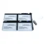 Origin Storage Original-Ersatz-USV-Batteriekartusche APCRBC132 für APC Smart-UPS C Smart-UPS RM