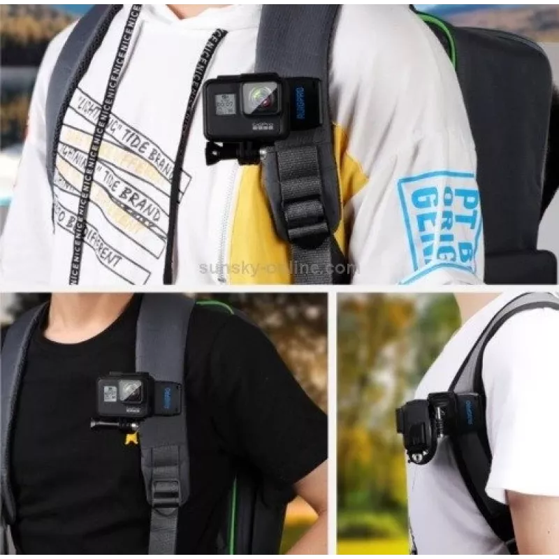 Strap mount RUIGPRO DCA6908 für DJI Osmo Action – 360° Drehung, leicht