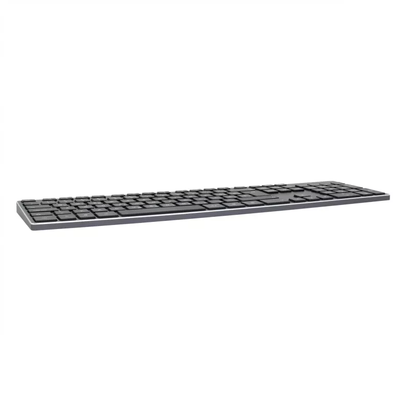 Kabellose Tastatur SBOX WK-131 US, kompaktes Metalldesign, US-Layout