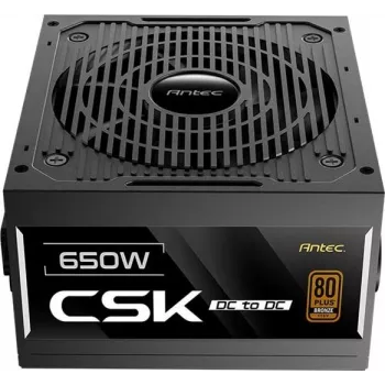 Antec Cuprum Strike CSK DC ATX-Netzteil - 650W (Schwarz) (0-761345-20107-0)