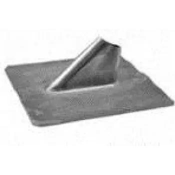 Televes Blei-Abdeckplatte mit Zinkblechhülse 410x410mm, 60mm Durchmesser (X2011)