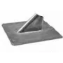 Televes Blei-Abdeckplatte mit Zinkblechhülse 410x410mm, 60mm Durchmesser (X2011)
