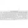CHERRY STREAM Tastatur Office USB QWERTZ Deutsch Weiß