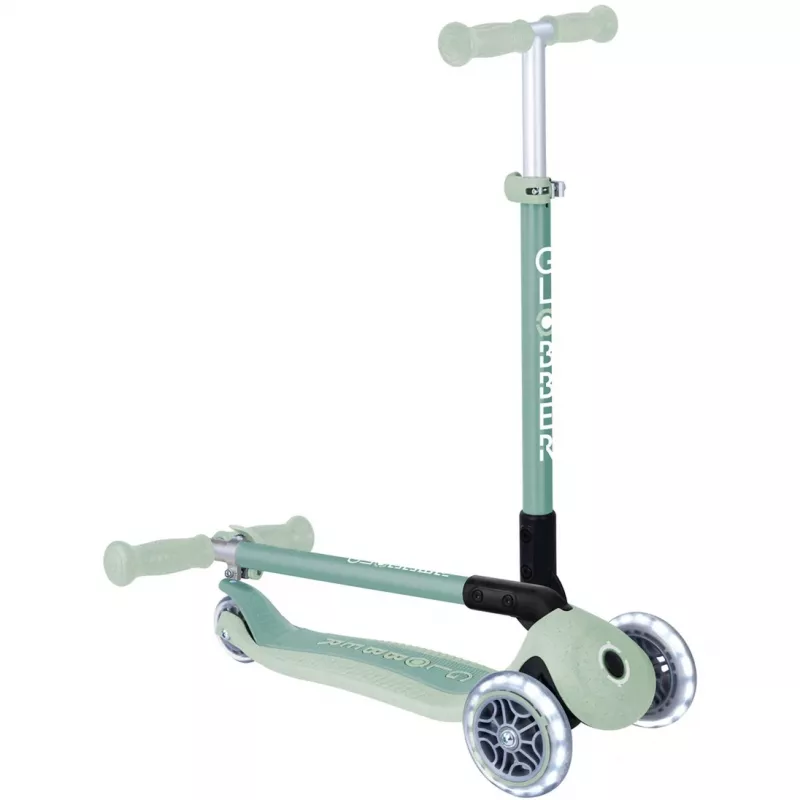 Primo Foldable Plus Lights Eco, Scooter Hellgrün